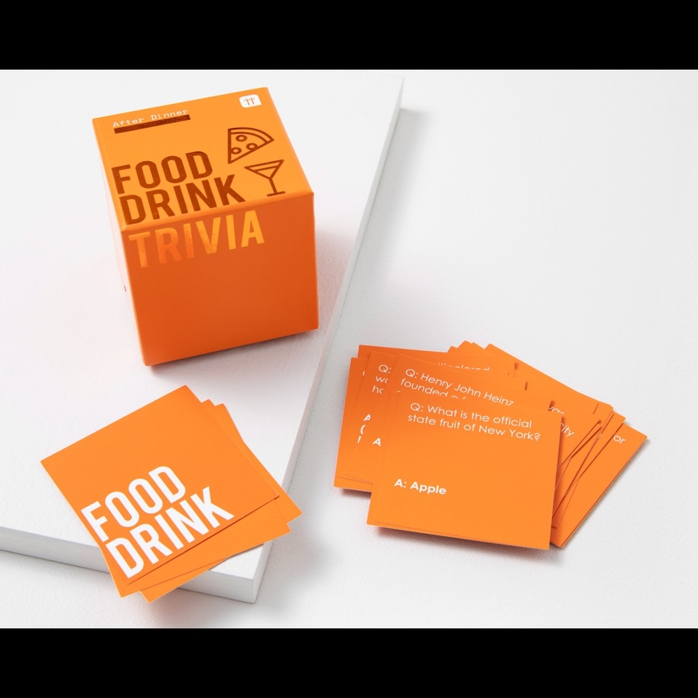 Talking Tables Trivia Box - Food & Drink new